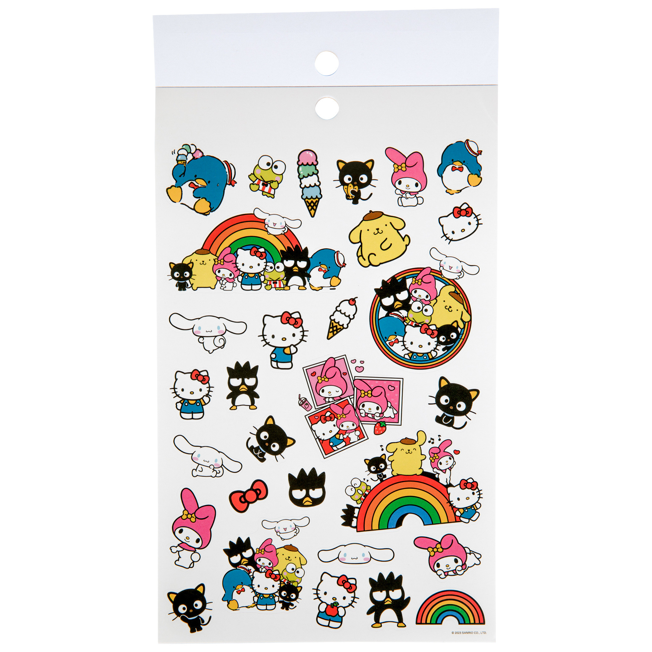 Hello Kitty and Friends Sanrio 295+ 4-Sheet Sticker Pad